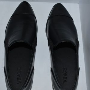 VINCE Paeyre Black Slip On Sneaker